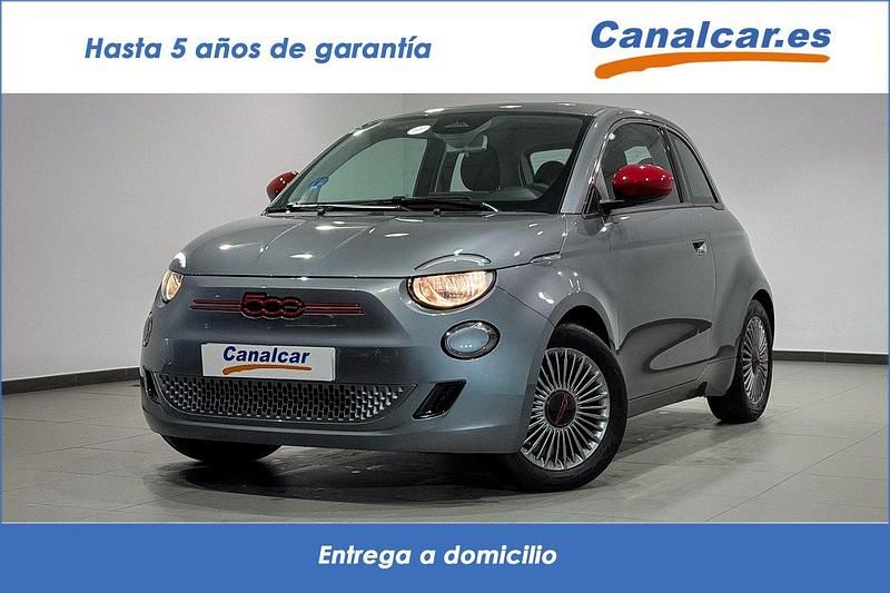 Gris Usado 2023 Fiat 500e Red Berlina | 16.990 € (Precio justo) - Imagen 1/4