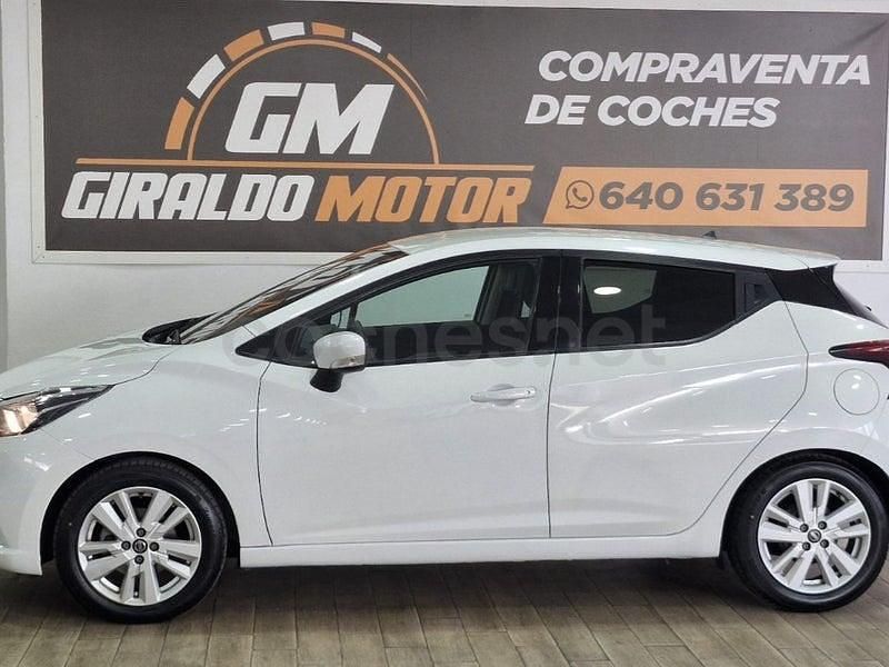 Usado Nissan Micra Acenta 100 CV (73 kW) 2020 Blanco Utilitario