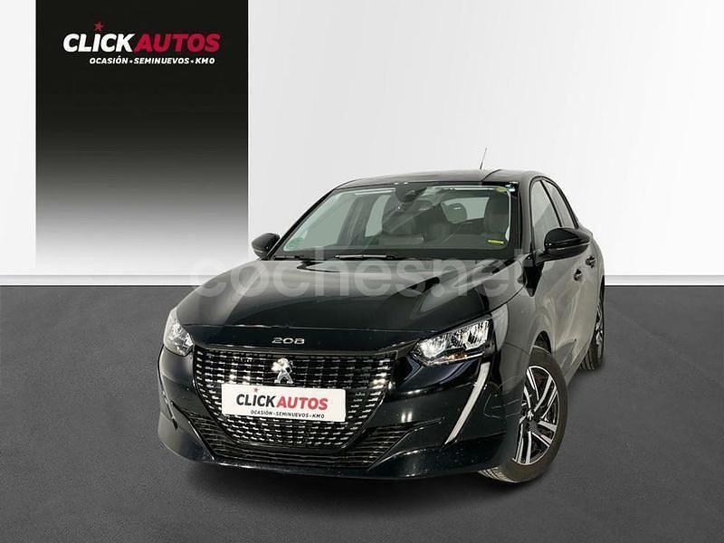 Negro Usado 2022 Peugeot 208 Allure Utilitario | 14.200 € (Un poco caro) - Imagen 1/4