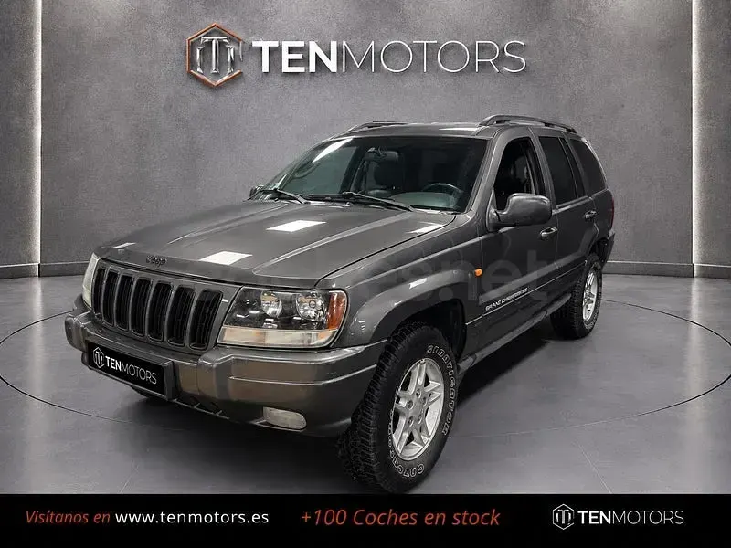 Usado Jeep Grand Cherokee Limited 163 CV (119 kW) 2002 Gris / plata SUV