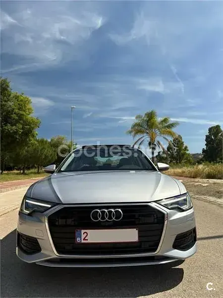 Usado Audi A6 218 CV (160 kW) 2019 Gris / plata Berlina