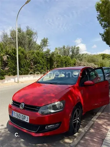Usado VW Polo Sport 85 CV (62 kW) 2009 Rojo Utilitario