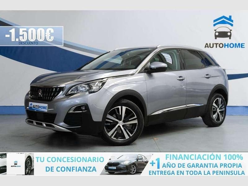 Usado Peugeot 3008 Allure 131 CV (96 kW) 2020 Gris SUV