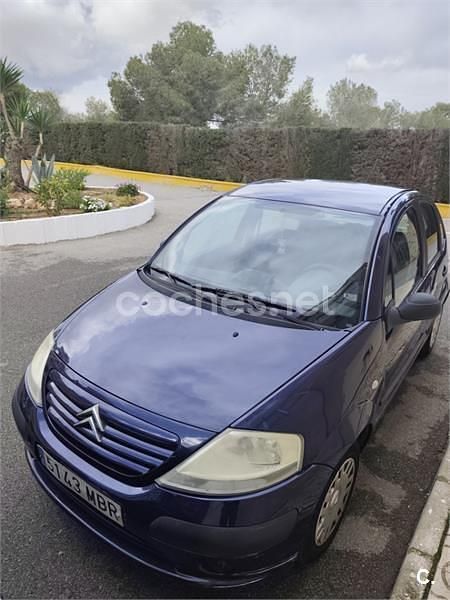Usado Citroën C3 75 CV (55 kW) 2004 Azul Berlina