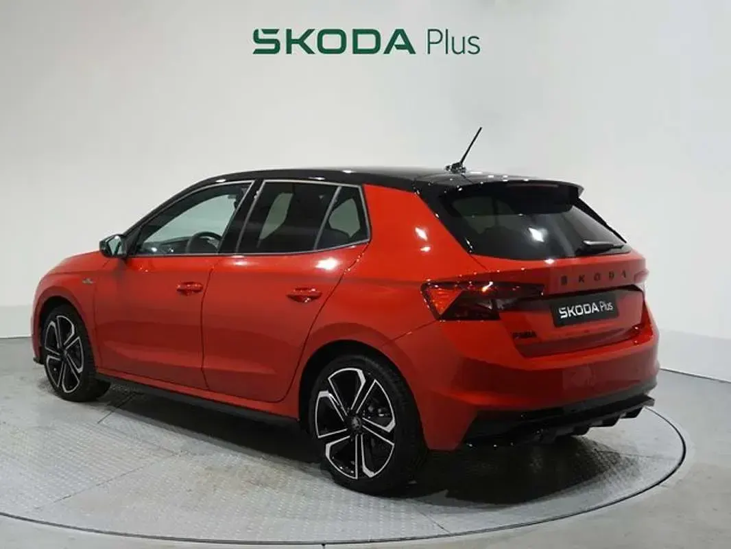 Nuevo Skoda Fabia Monte Carlo 116 CV (85 kW) 2025 Rojo Utilitario