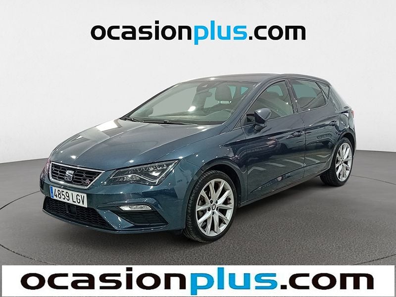 Azul Usado 2020 Seat Leon FR Utilitario | 15.182 € (Precio justo) - Imagen 1/4