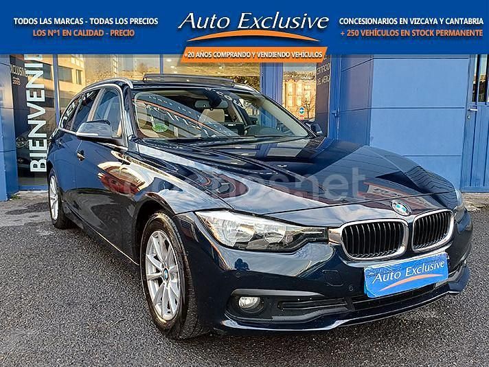Azul Usado 2017 BMW 318 Exclusive Familiar | 15.740 € (Precio justo) - Imagen 1/4