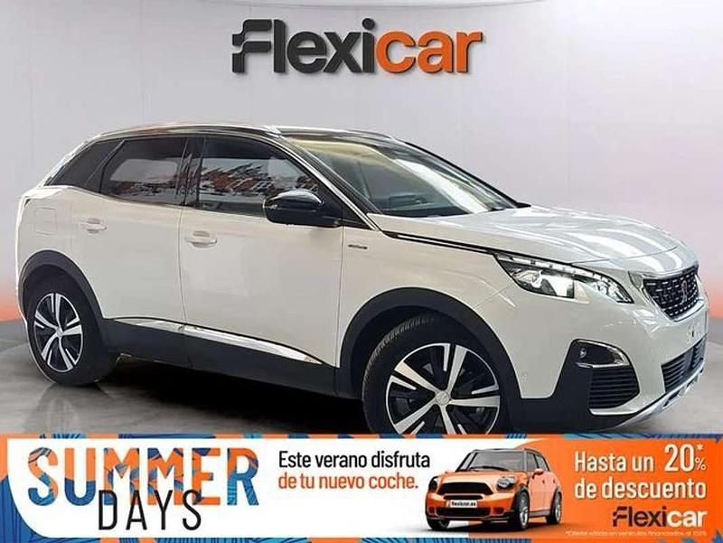 Blanco Usado 2017 Peugeot 3008 GT-line SUV | 13.290 € (Buen precio) - Imagen 1/4