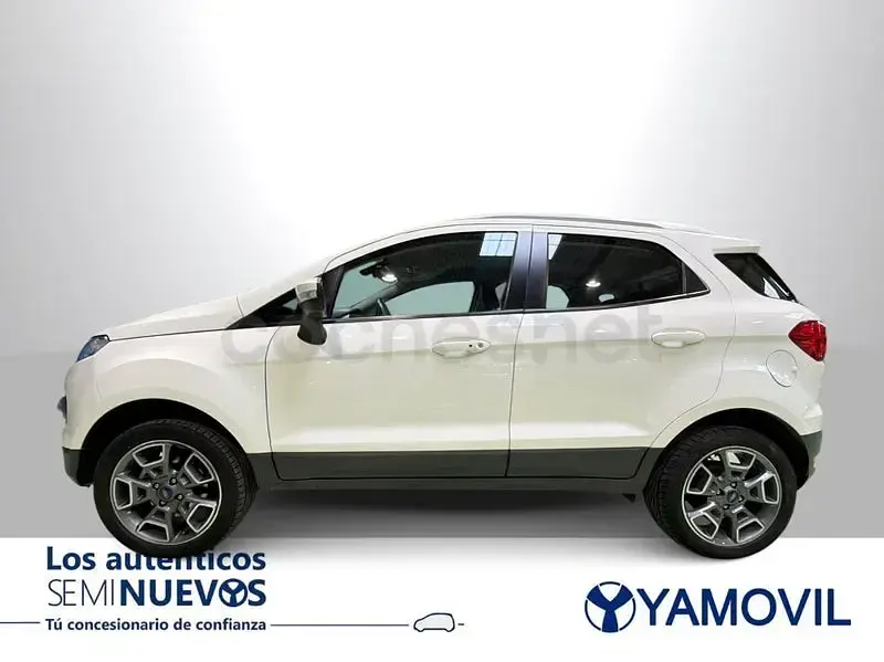 Usado Ford Ecosport Titanium 125 CV (91 kW) 2015 Blanco SUV