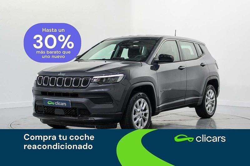 Gris Usado 2024 Jeep Compass Altitude SUV | 26.790 € (Precio justo) - Imagen 1/4