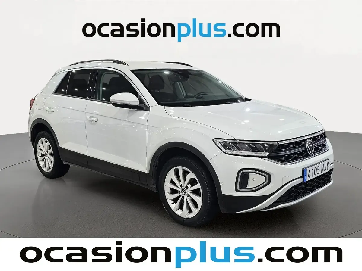 Usado VW T-Roc Life 150 CV (110 kW) 2023 Blanco SUV