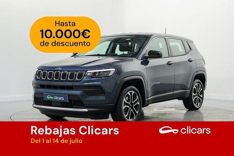 Azul Usado 2024 Jeep Compass Altitude SUV | 29.990 € (Precio justo) - Imagen 1/4