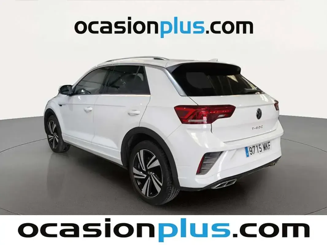 Usado VW T-Roc R-line 150 CV (110 kW) 2023 Blanco SUV