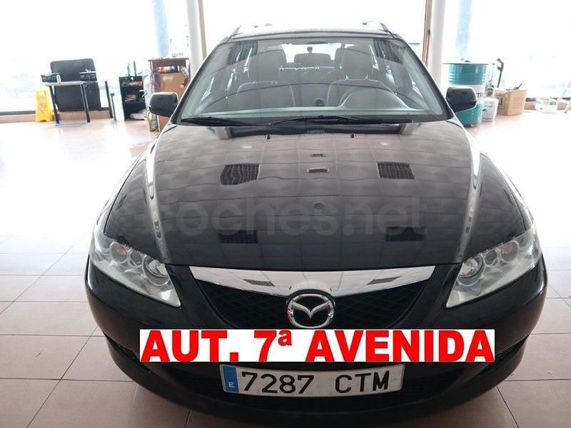 Usado Mazda 6 Active 141 CV (103 kW) 2005 Negro Familiar