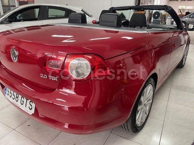 Rojo Usado 2010 VW Eos Descapotable | 6500 € (Caro) - Imagen 1/4