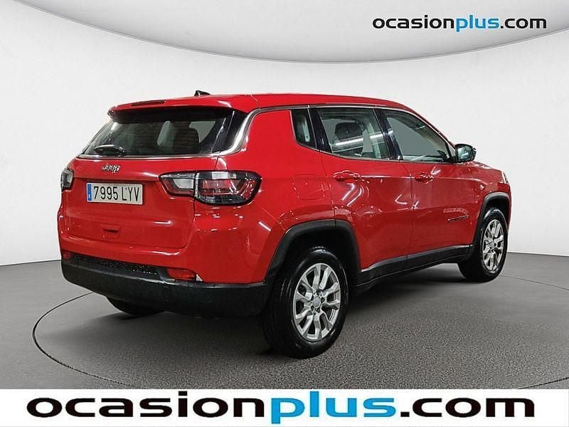 Usado Jeep Compass Longitude 131 CV (96 kW) 2022 Rojo SUV