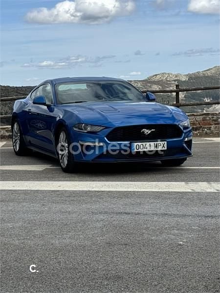 Azul Usado 2019 Ford Mustang Fastback Coupe | 34.500 € (Precio justo) - Imagen 1/4