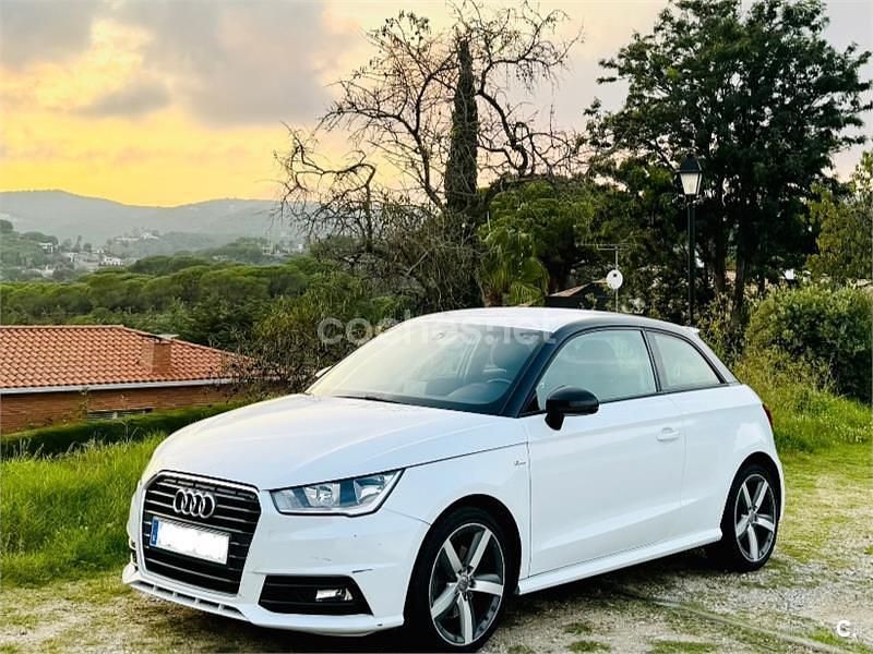 Usado Audi A1 116 CV (85 kW) 2017 Blanco Utilitario