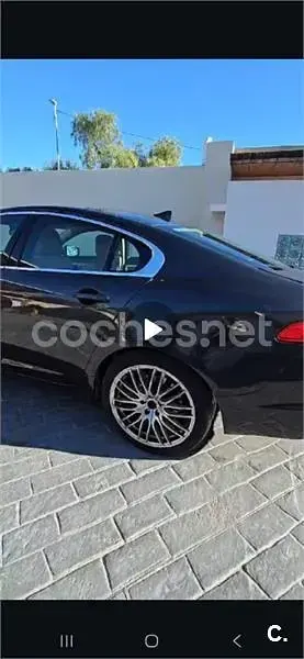 Usado Jaguar XF Luxury 190 CV (139 kW) 2013 Negro Berlina