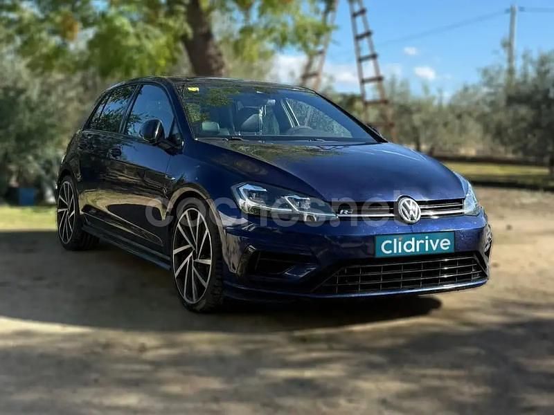 Usado VW Golf VII R 310 CV (228 kW) 2017 Azul Berlina