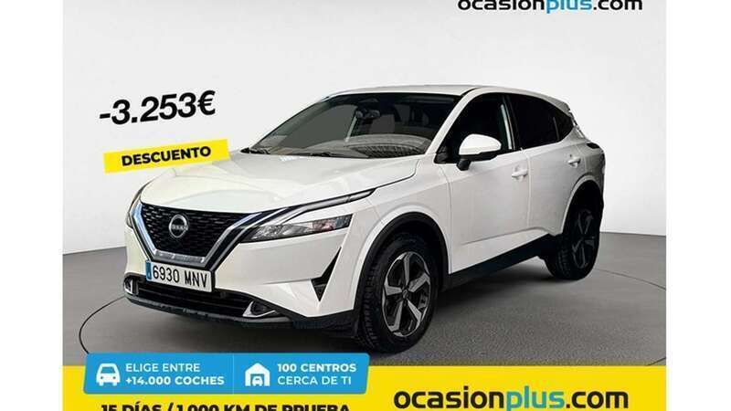 Blanco Usado 2024 Nissan Qashqai N-Connecta SUV | 23.137 € (Buen precio) - Imagen 1/4