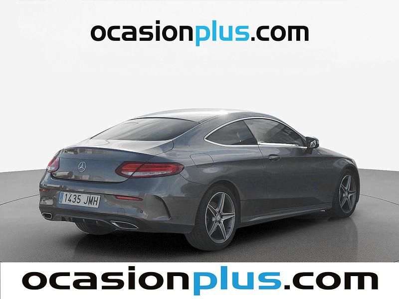 Usado Mercedes C220 170 CV (125 kW) 2016 Gris Coupe