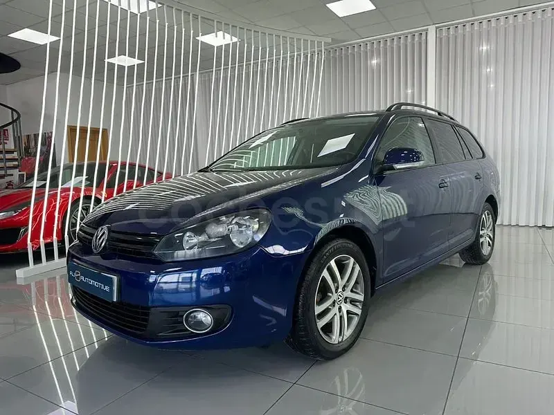 Usado VW Golf VI Sport 105 CV (77 kW) 2011 Azul Utilitario