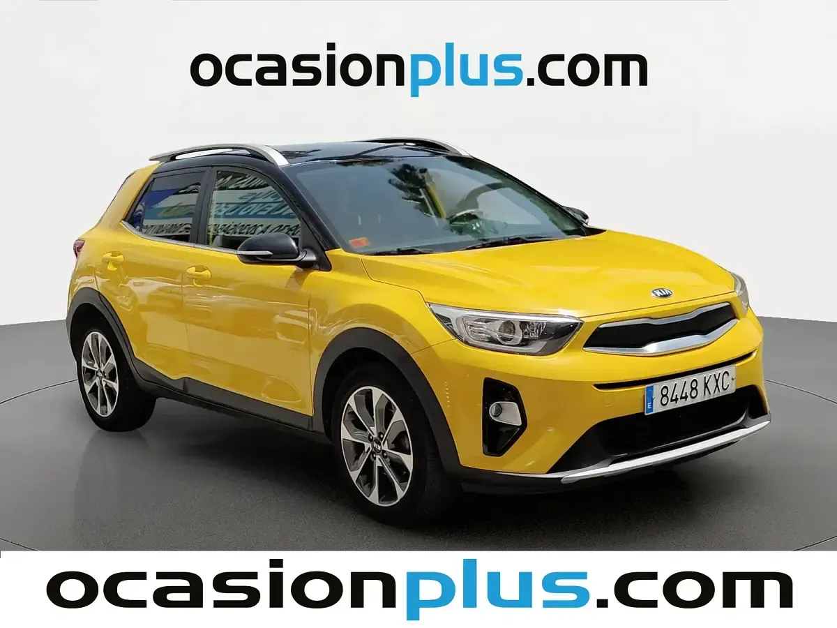 Usado Kia Stonic 100 CV (73 kW) 2019 Amarillo SUV