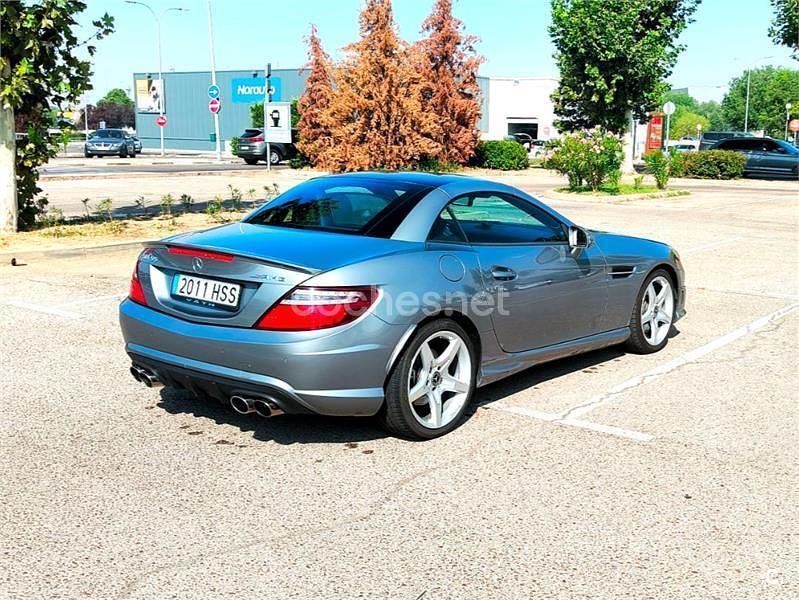 Usado Mercedes SLK250 204 CV (150 kW) 2011 Gris / plata Descapotable