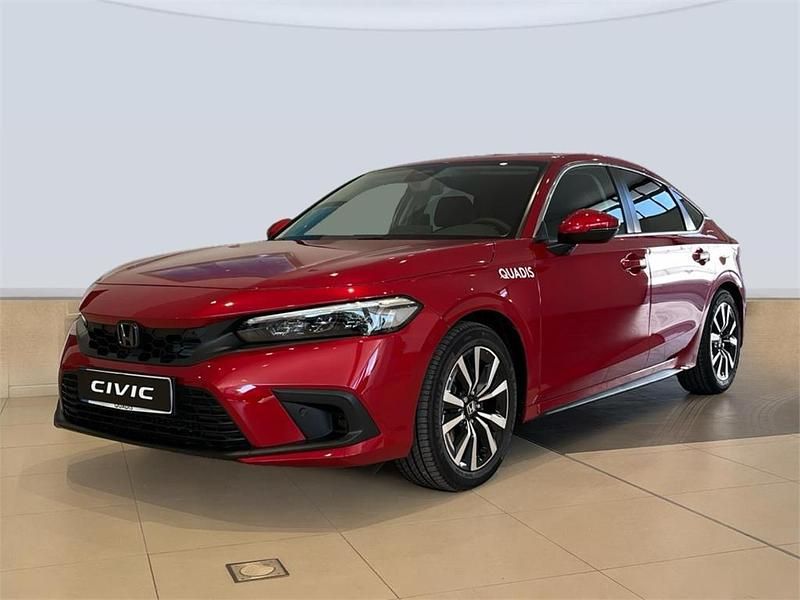 Rojo Nuevo 2025 Honda Civic Elegance Berlina | 33.400 € (Precio justo) - Imagen 1/4