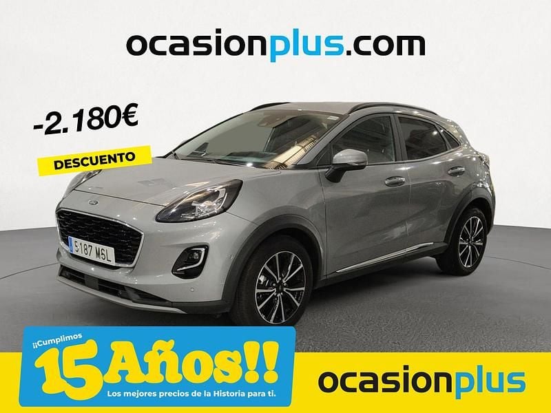 Gris Usado 2024 Ford Puma Gen-E Titanium Recogida | 23.990 € (Precio justo) - Imagen 1/3