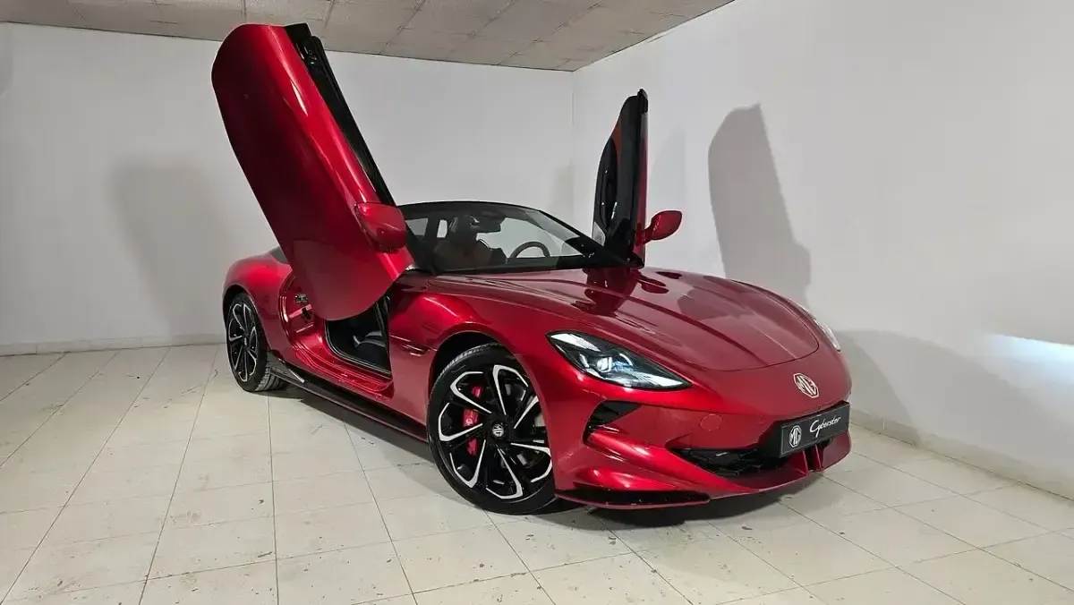Nuevo MG Cyberster 375 kW (510 CV) 2025 Rojo Descapotable
