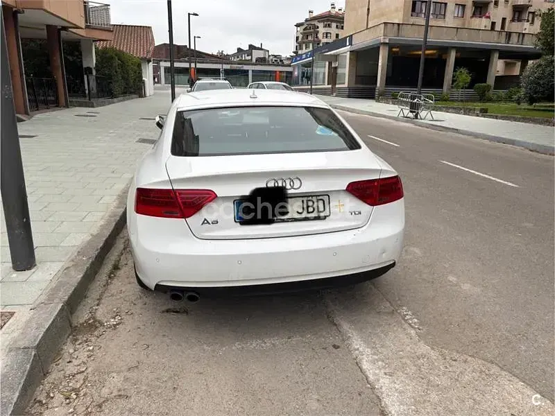 Usado Audi A5 Sportback Advanced 150 CV (110 kW) 2014 Blanco Utilitario