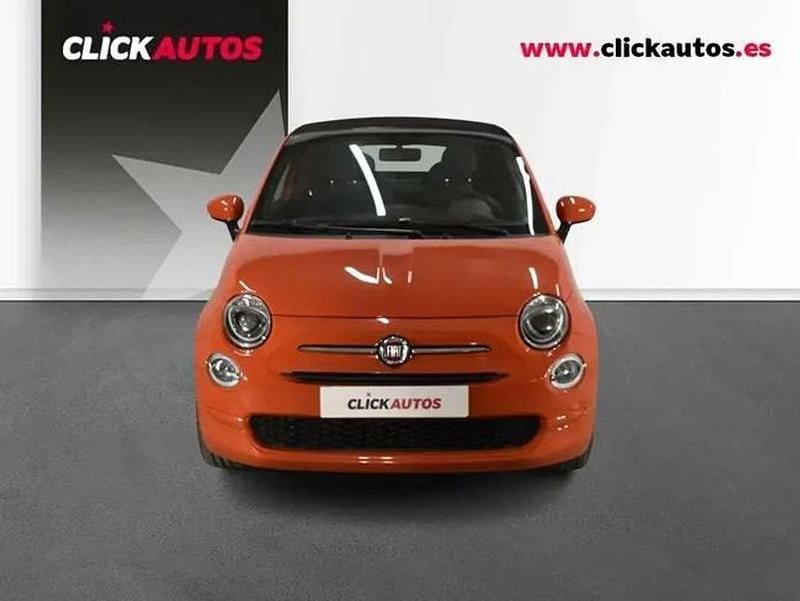 Usado Fiat 500 Club 71 CV (52 kW) 2023 Naranja Descapotable