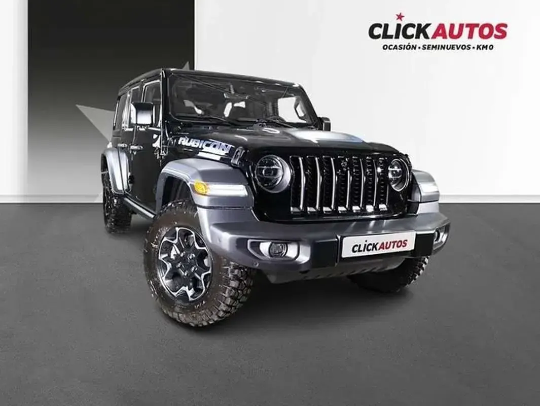 Usado Jeep Wrangler Rubicon 381 CV (280 kW) 2022 Negro SUV