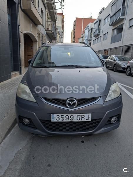 Usado Mazda 5 Style 143 CV (105 kW) 2009 Gris / plata Monovolumen