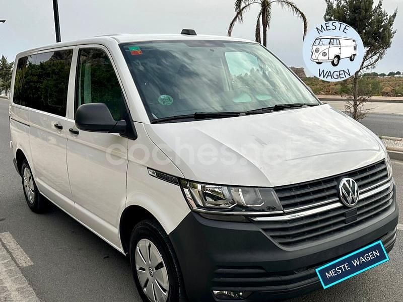 Blanco Usado 2021 VW Caravelle Monovolumen | 26.900 € (Precio justo) - Imagen 1/4