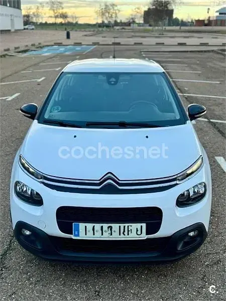 Usado Citroën C3 PureTech 82 CV (60 kW) 2018 Blanco Utilitario