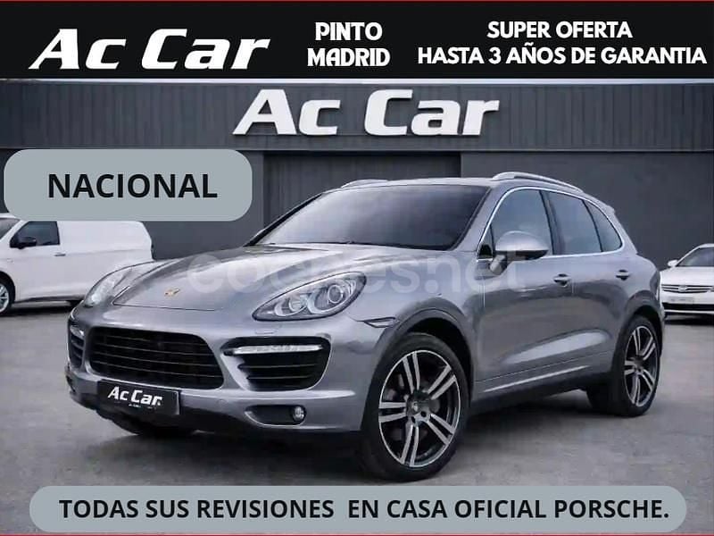 Usado Porsche Cayenne Turbo 500 CV (367 kW) 2010 Gris / plata SUV