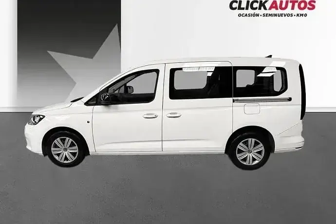 Usado VW Caddy 102 CV (75 kW) 2025 Gris Monovolumen