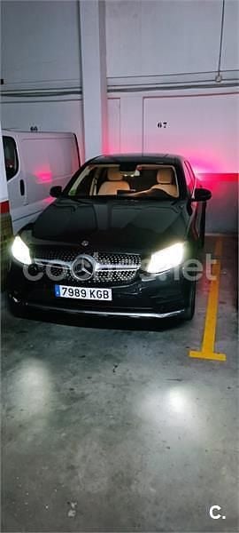Usado Mercedes GLC220 170 CV (125 kW) 2017 Negro Coupe