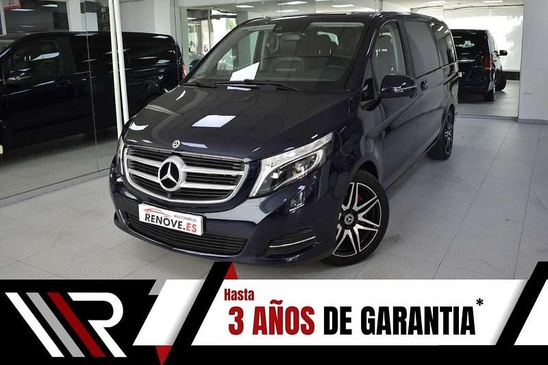 Azul Usado 2019 Mercedes V250 Avantgarde Monovolumen | 49.900 € (Caro) - Imagen 1/4