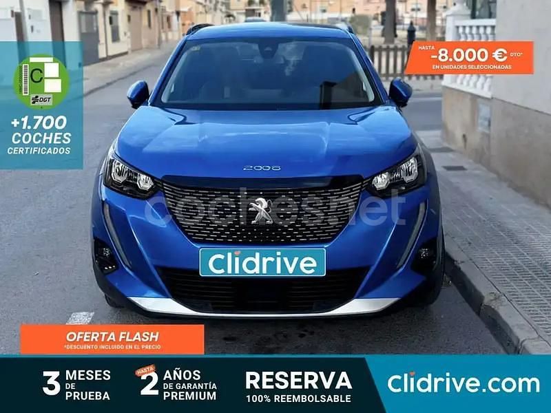 Azul Usado 2020 Peugeot 2008 Allure SUV | 14.790 € (Buen precio) - Imagen 1/4