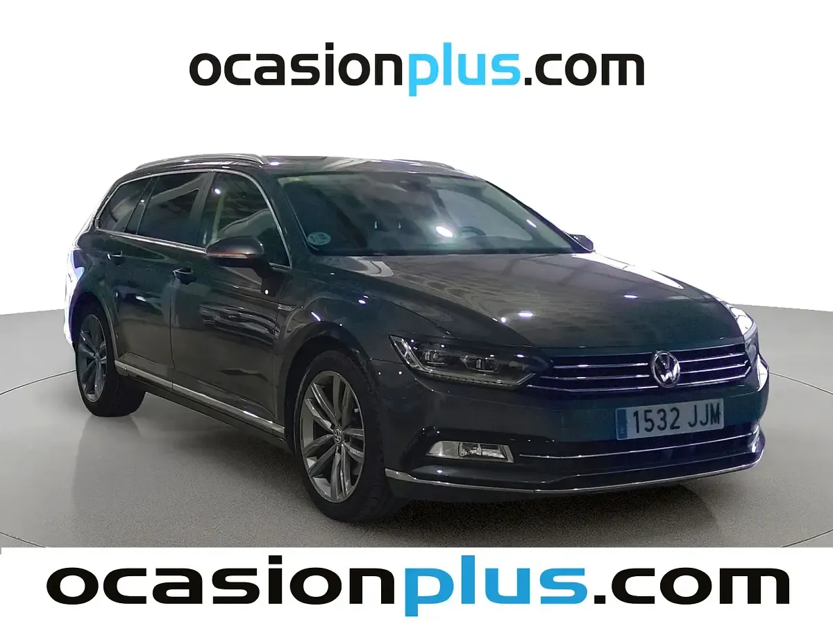 Usado VW Passat Sport 190 CV (139 kW) 2015 Gris Familiar