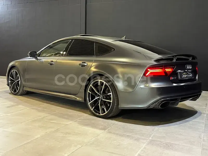 Usado Audi RS7 Sportback Performance 605 CV (444 kW) 2016 Gris / plata Utilitario