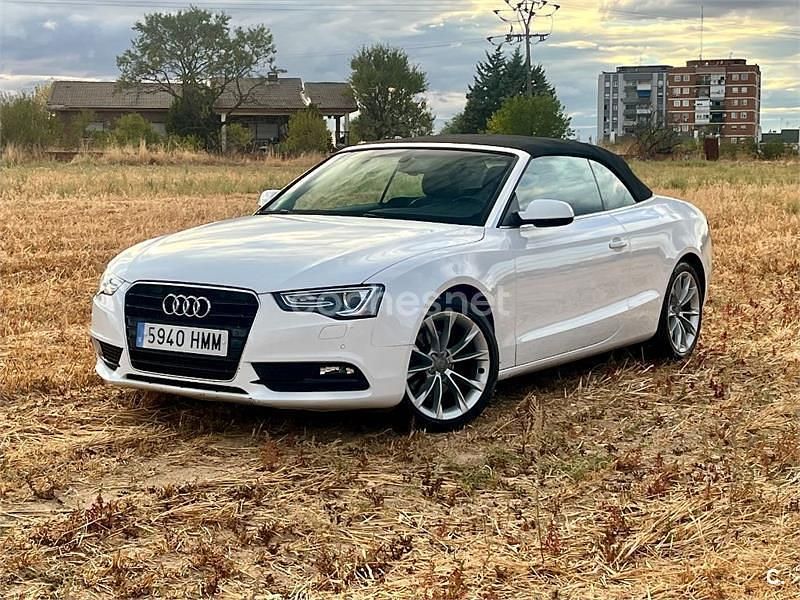 Blanco Usado 2012 Audi A5 Cabriolet Sport Descapotable | 15.995 € (Precio justo) - Imagen 1/4