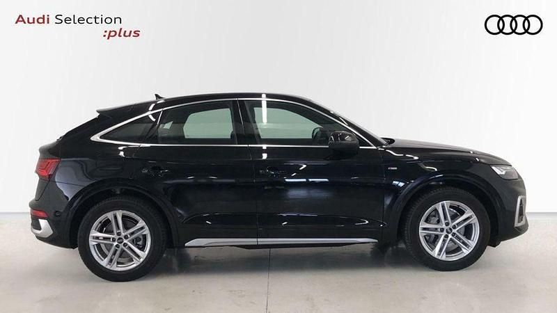 Usado Audi Q5 S-Line 163 CV (119 kW) 2022 Negro SUV