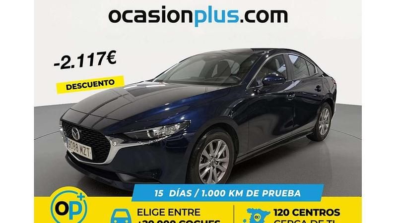 Usado Mazda 3 Prime-Line 140 CV (102 kW) 2025 Azul Berlina