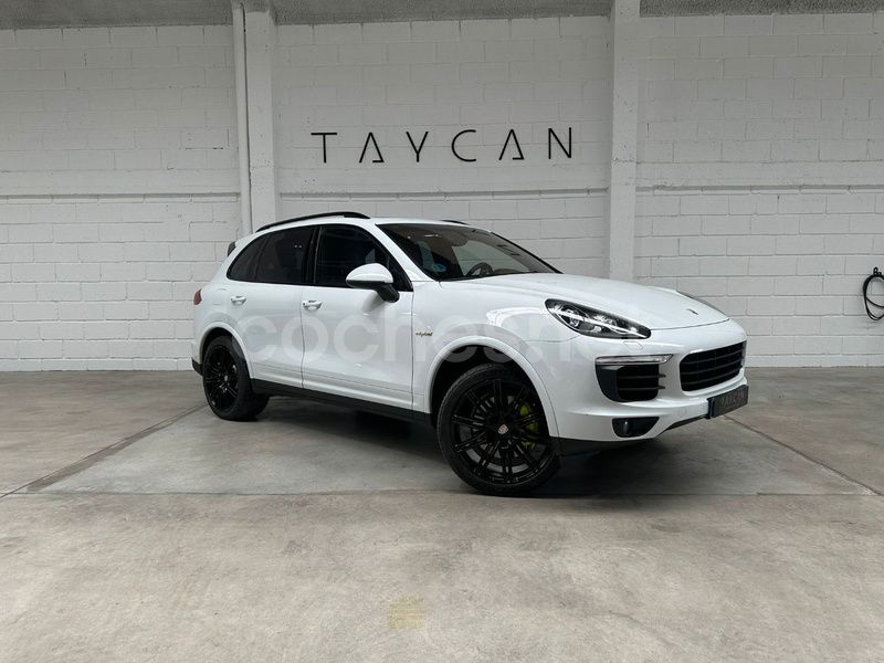 Blanco Usado 2016 Porsche Cayenne S E-Hybrid SUV | 36.900 € (Buen precio) - Imagen 1/4