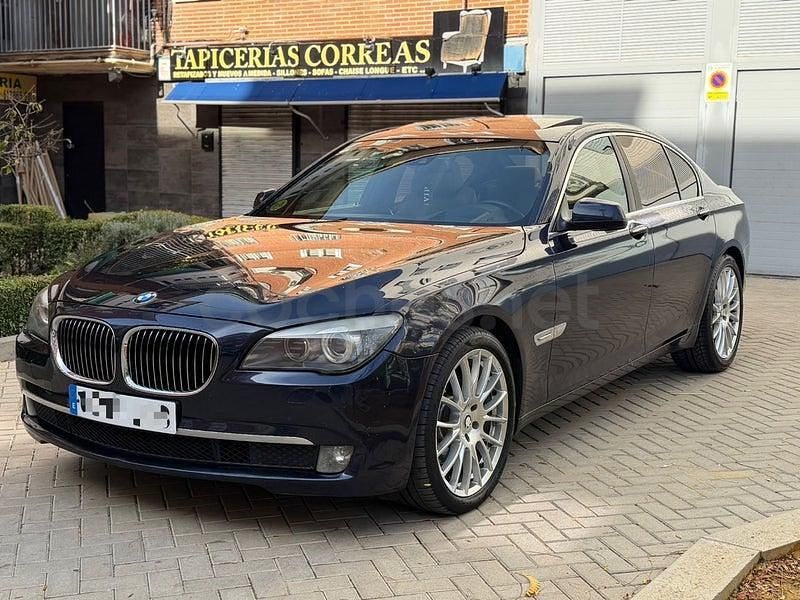Usado BMW 730L 258 HP (189 kW) 2012 Azul Sedan